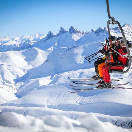 Hotel Le Refuge Alpe d'Huez Bagian luar foto