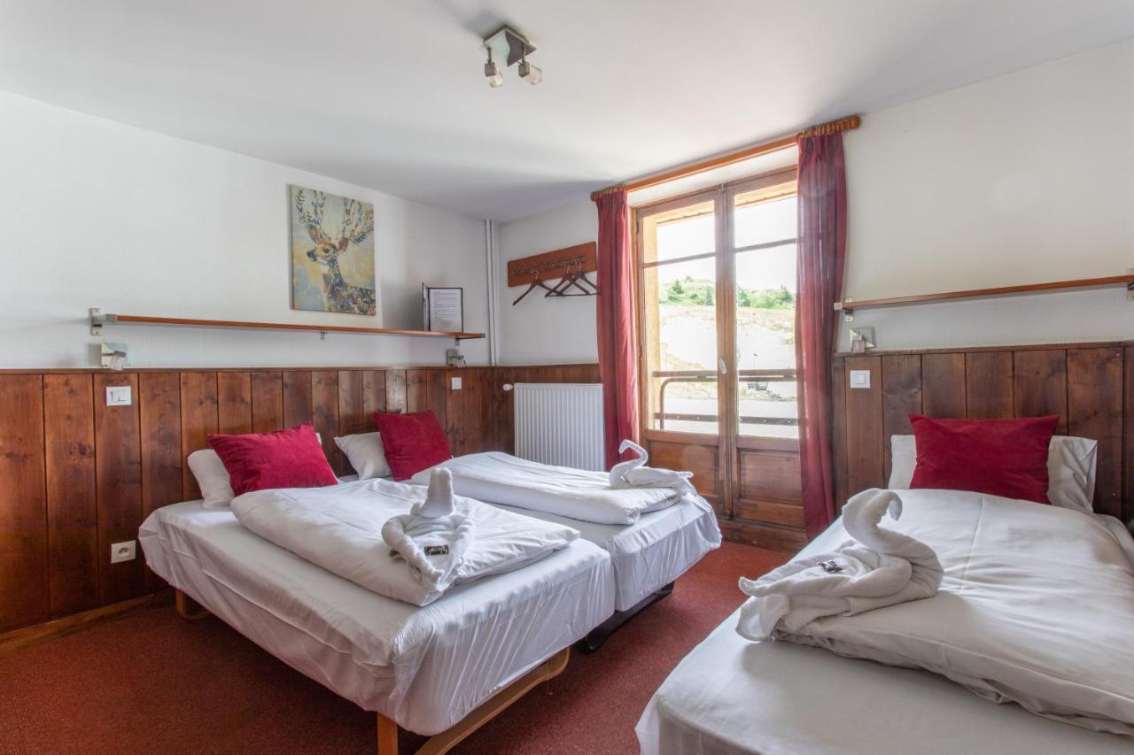 Hotel Le Refuge Alpe d'Huez Bagian luar foto