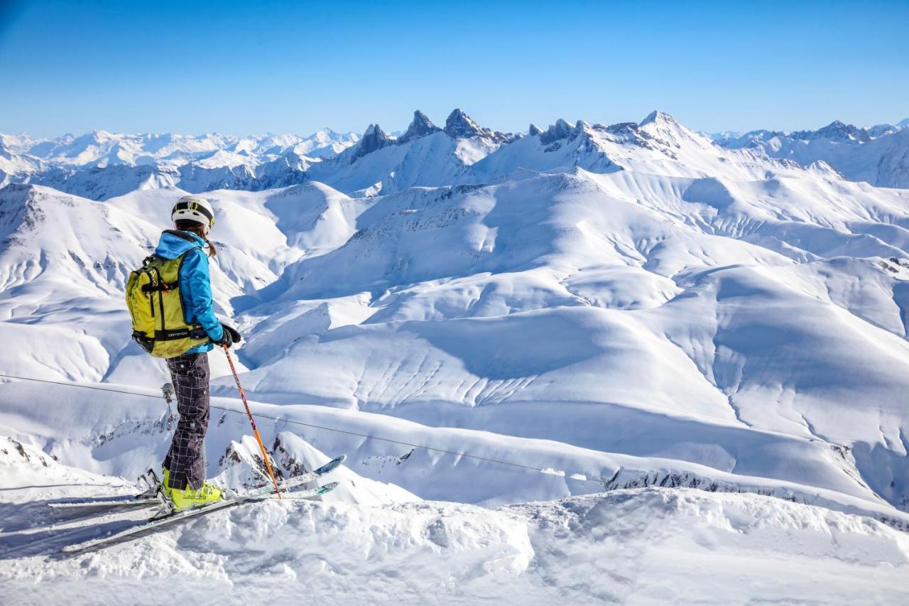 Hotel Le Refuge Alpe d'Huez Bagian luar foto