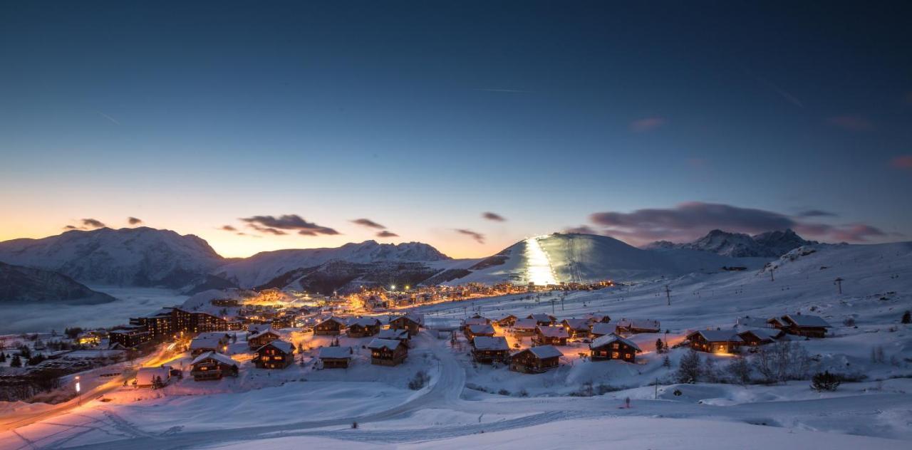 Hotel Le Refuge Alpe d'Huez Bagian luar foto